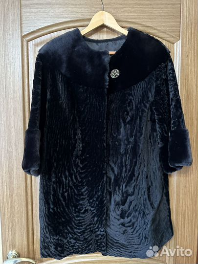 Шуба из мутона