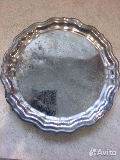 Подносы мельхиор СССР