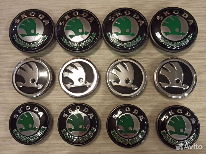 Заглушки ступицы Шкода