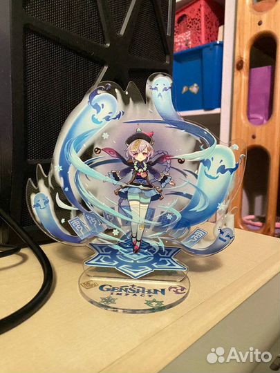 Фигурка Genshin Impact акриловая Qiqi