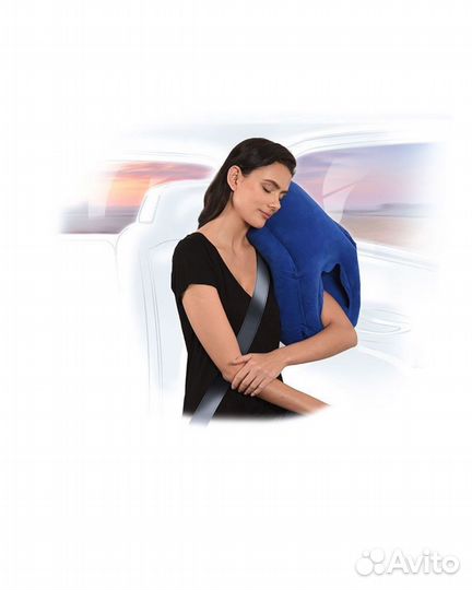 Подушка для шеи надувная