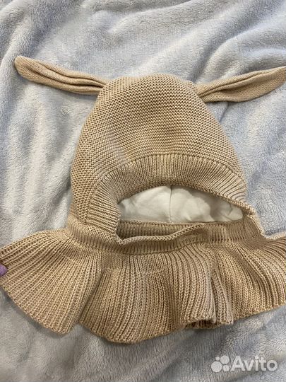 Шапка зимняя для малыша 38-40