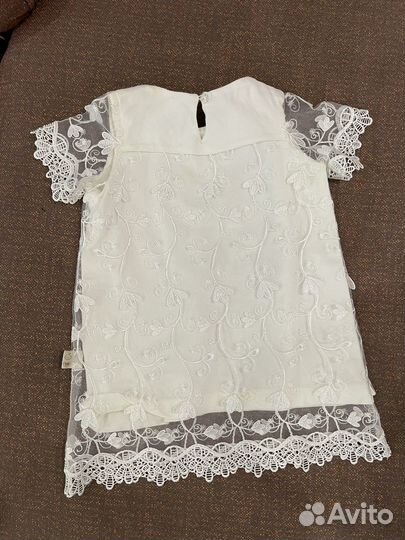 Детское нарядное платье для девочки 80