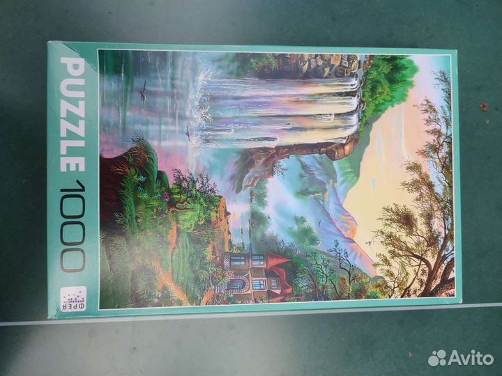 Пазлы набор 8 штук 1000, 1500, 2000 деталей