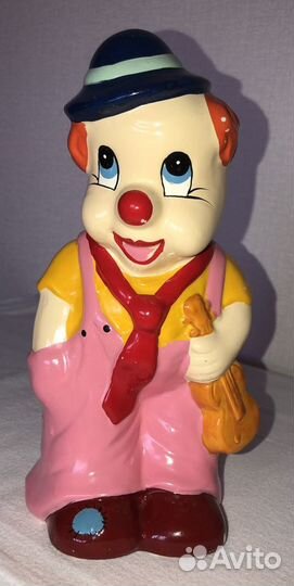 Копилка «Клоун», керамика