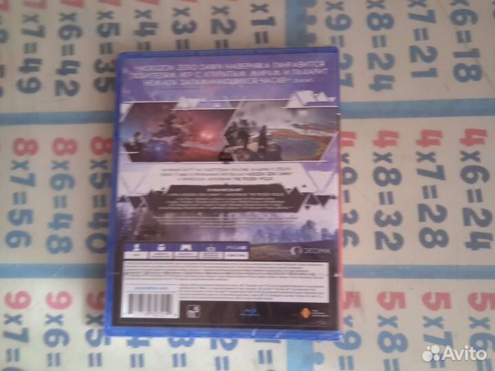 Диск на PS4 Horizon zero dawn