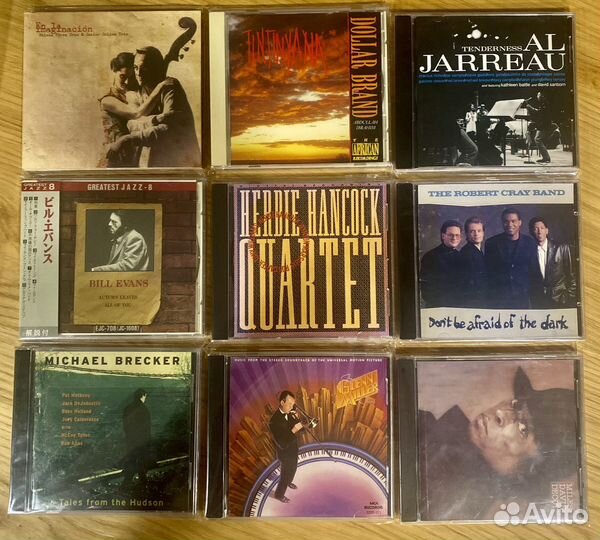Cd диски фирменные Japan jazz