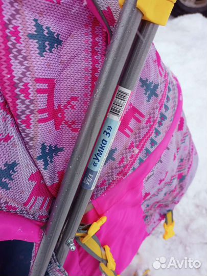 Детские санки коляска ника