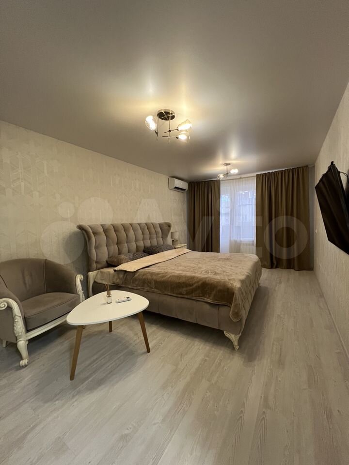 1-к. квартира, 33 м², 1 кровать