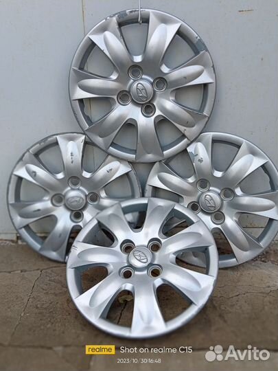 Колпаки r14 на хундай гетц