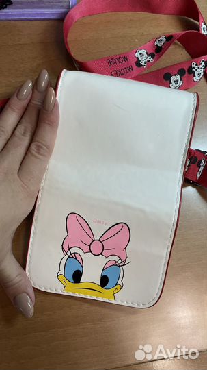 Мини сумочка с поночкой