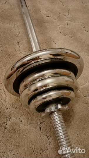 Штанга с блинами Torneo