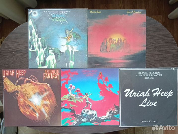 Pink Floyd, Dire Straits, Sweet, Smokie Uriah Heep