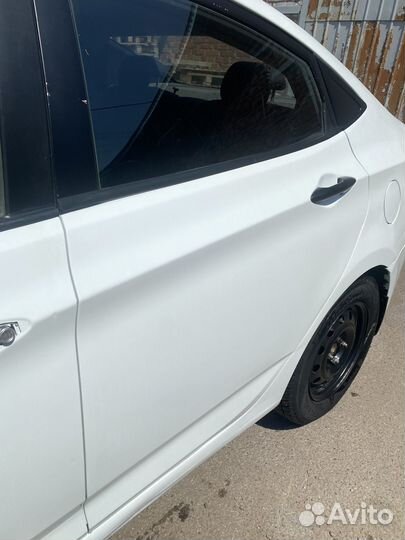 Hyundai solaris 1 дверь задняя левая