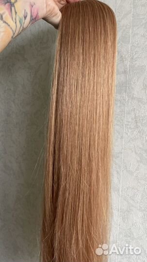 Волосы. Медовый оттенок. 81 см 180 гр