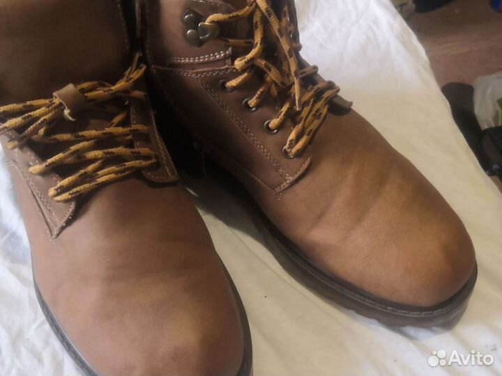 Ботинки мужские зимние berten. 40р