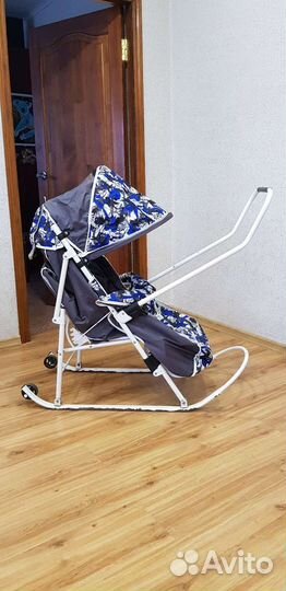 Детские санки коляска бу