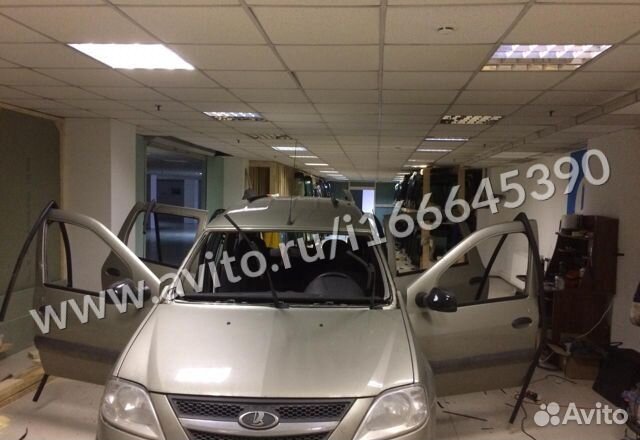 Лобовое стекло на Лада Ларгус