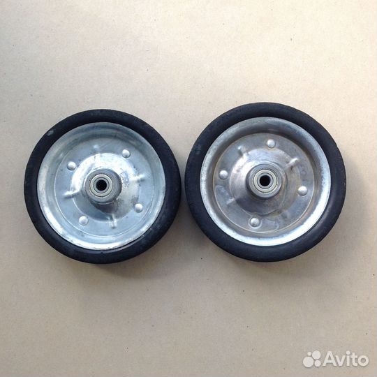 Колеса 120мм*8мм 2шт.с подшипниками (221)