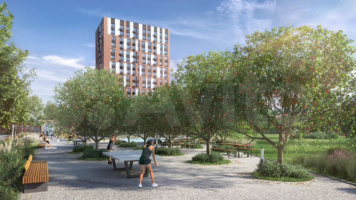 Квартира-студия, 21,7 м², 17/17 эт.