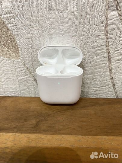Кейс airpods оригинал с беспроводной зарядкой