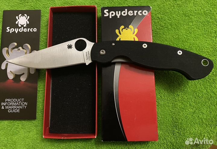 Нож spyderco military оригинал