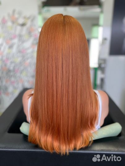 Окрашивание седины блонд аиртач