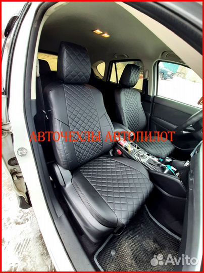 Чехлы Автопилот Mitsubishi Outlander 3 из экокожи