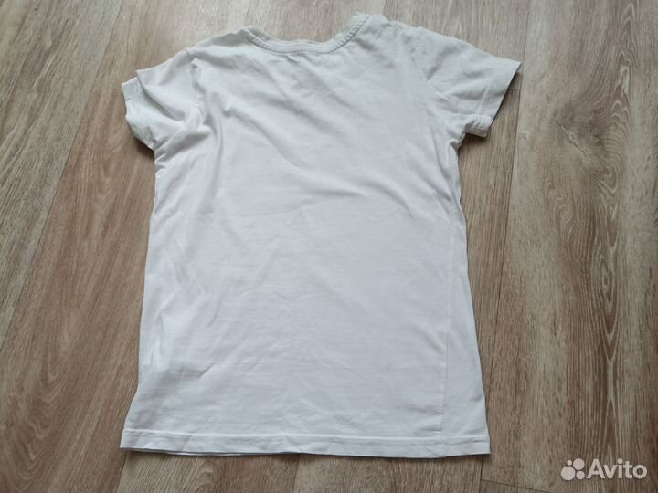 Футболка белая 128