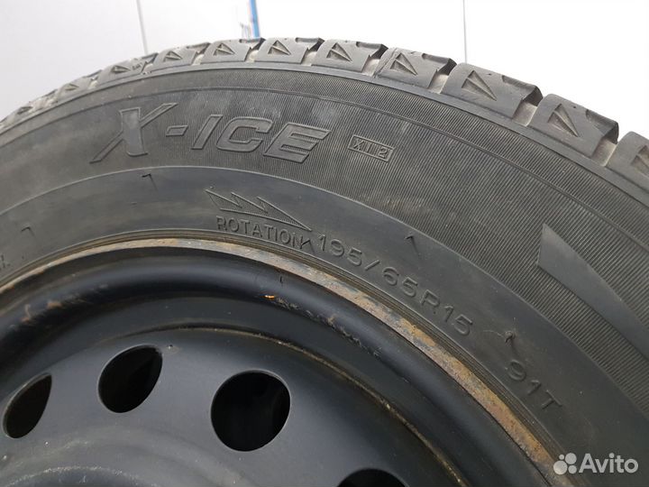 Комплект зимних колес 195/65 R15
