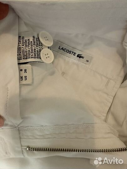 Шорты lacoste женские