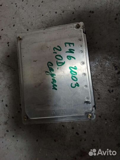 Блок управления двигателя BMW E46