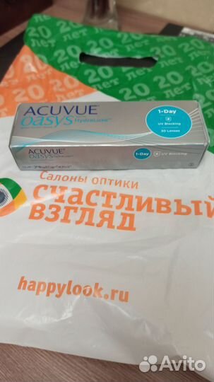 Лизы acuvue Oasis 1-Day -2, 5
