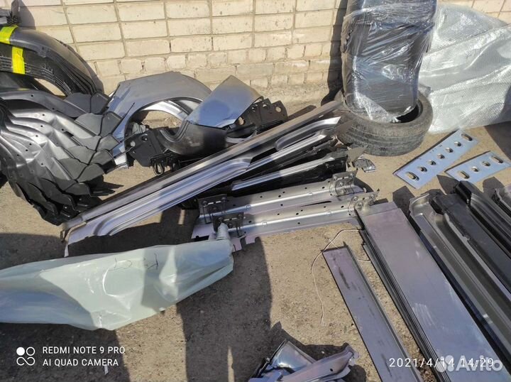 Ремонтная часть крыла заднее крыло Шевроле нива