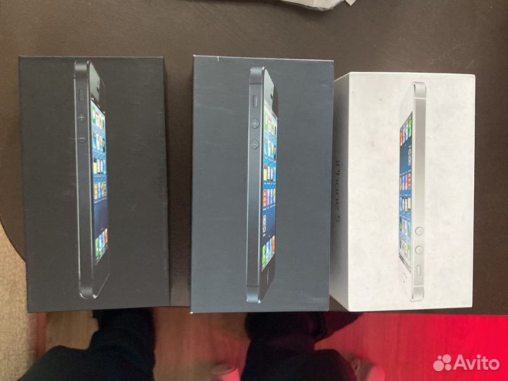 Коробки iPhone 5