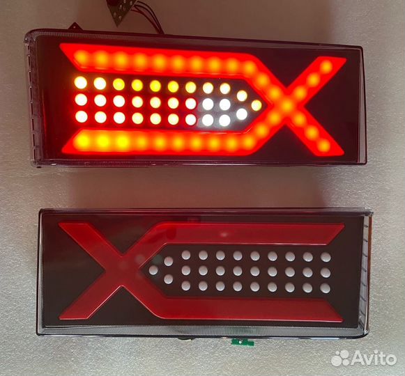 Фары фонари задние диодные Иксы на Ваз 2109,2114