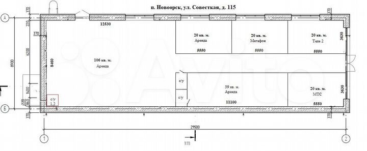 Торговая площадь, 126 м²