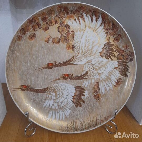 Коллекционная настеннай тарелка от Кайзер