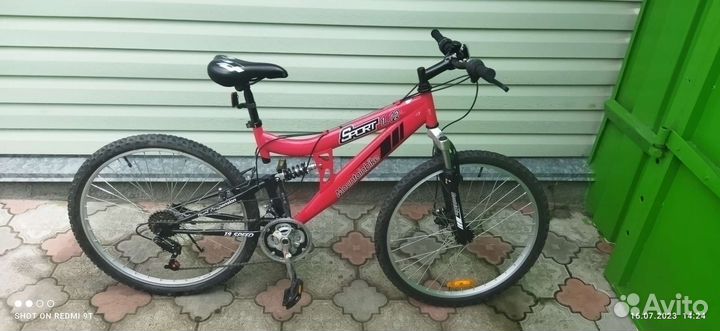 Велосипед горный двухподвес mountainbike 26