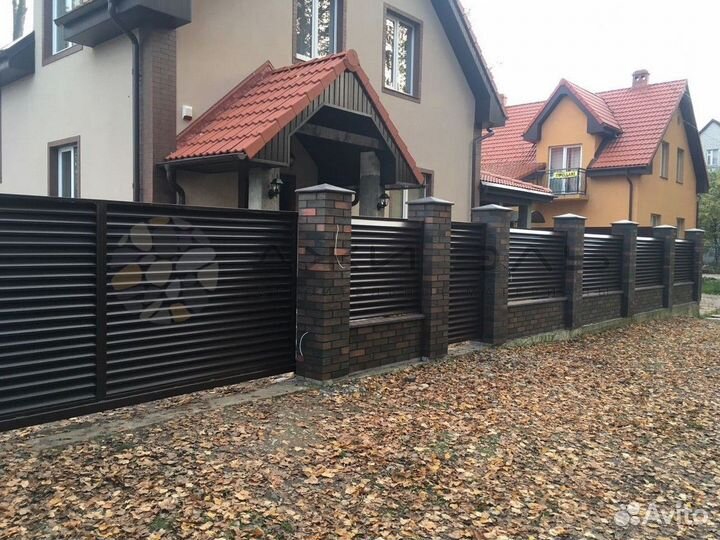 Жалюзи забор