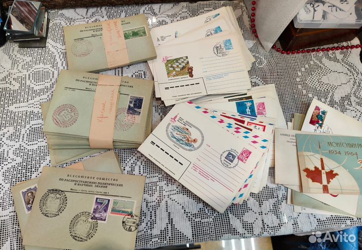 Почтовые конверты СССР 50-80е годы