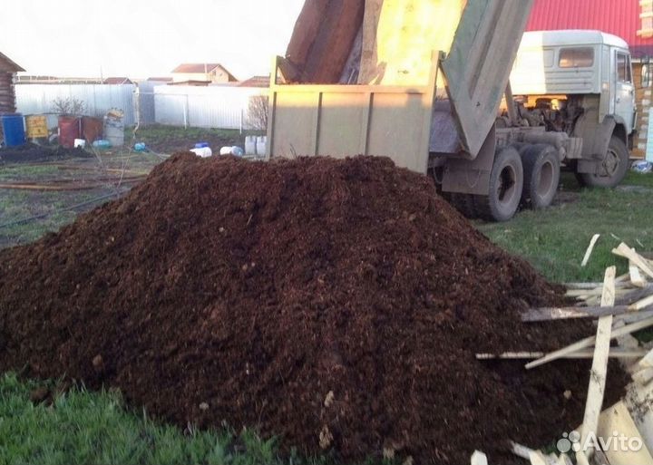 Чернозем, плодородный, перегной, навоз