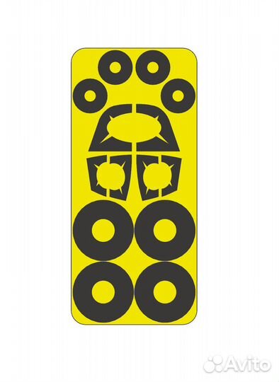 Бумажная маска Arma Models AM48117 1/48