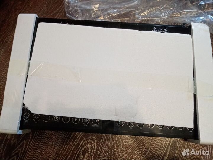 Индукционная плита 2 конфорки настольная