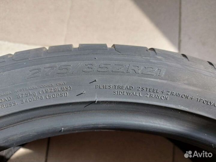 Hankook Ventus S1 Evo 3 K127 275/35 R21 и 315/30 R21