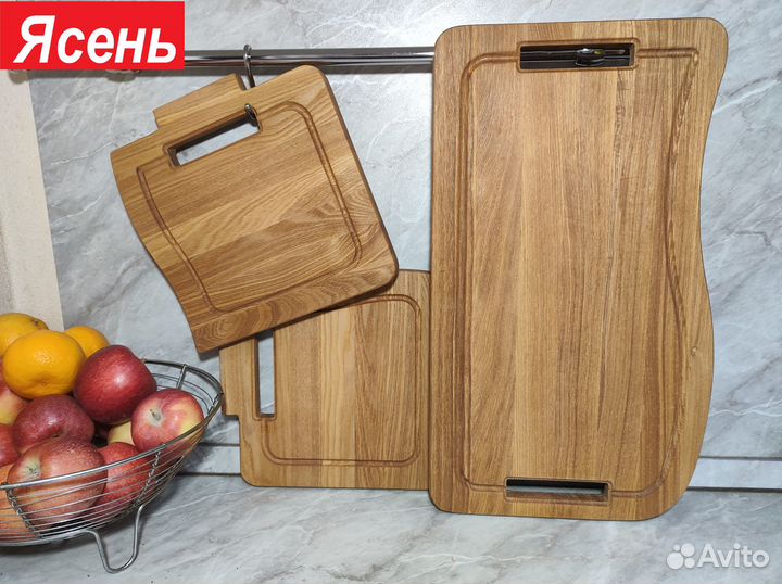 Набор доска разделочная ясень