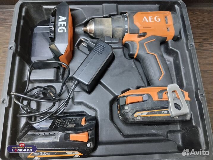 Шуруповерт AEG BS18G4