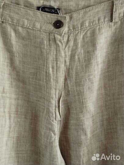 Новые брюки. Турция. Лён. Талия 92 и 96 см