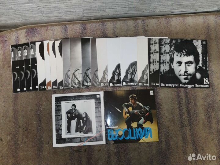 Виниловые пластинки высоцкого