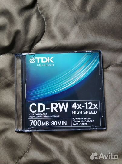 Сd-RW диски новые, TDK